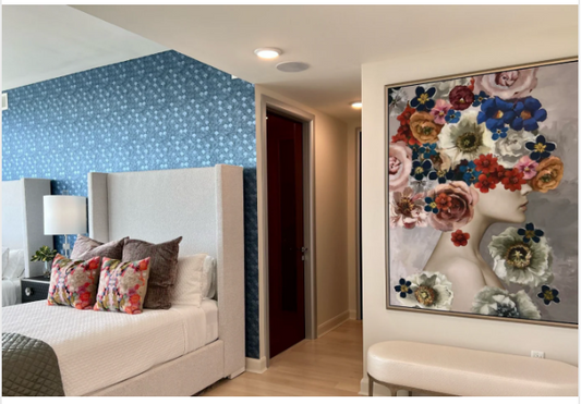 Floral Flourish: How One Art Piece Can Transform Your Space 🌿✨