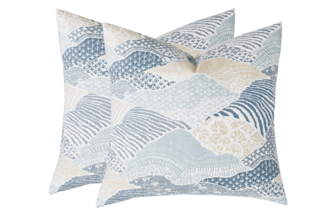Vista Abstract Pillow - Set of 2 - Image 1