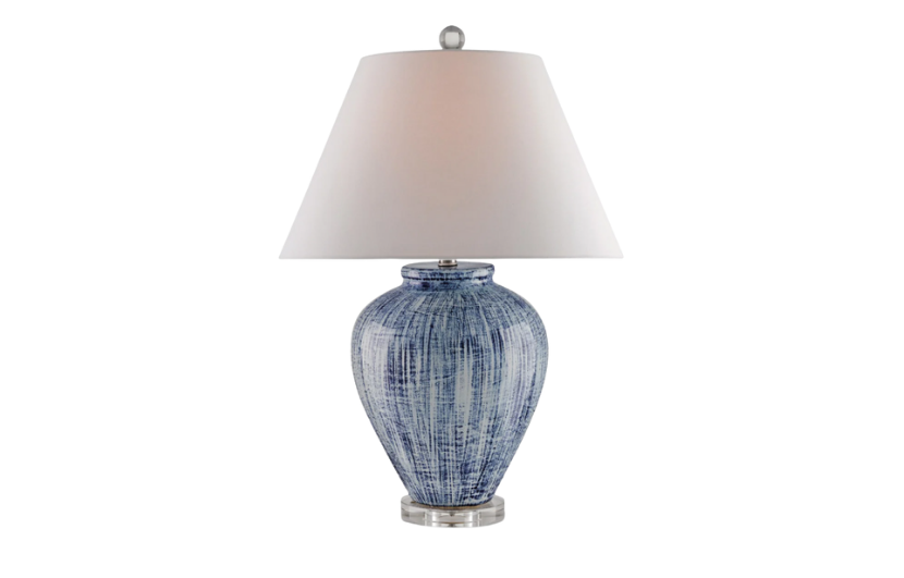 Blue Table Lamp