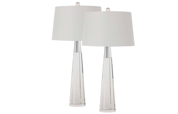 Crystal Lamp - Set of 2