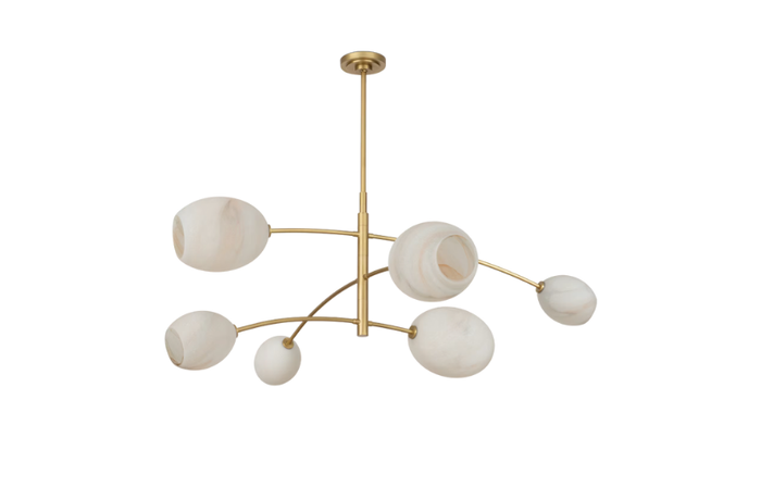 Lyra Chandelier -Gold
