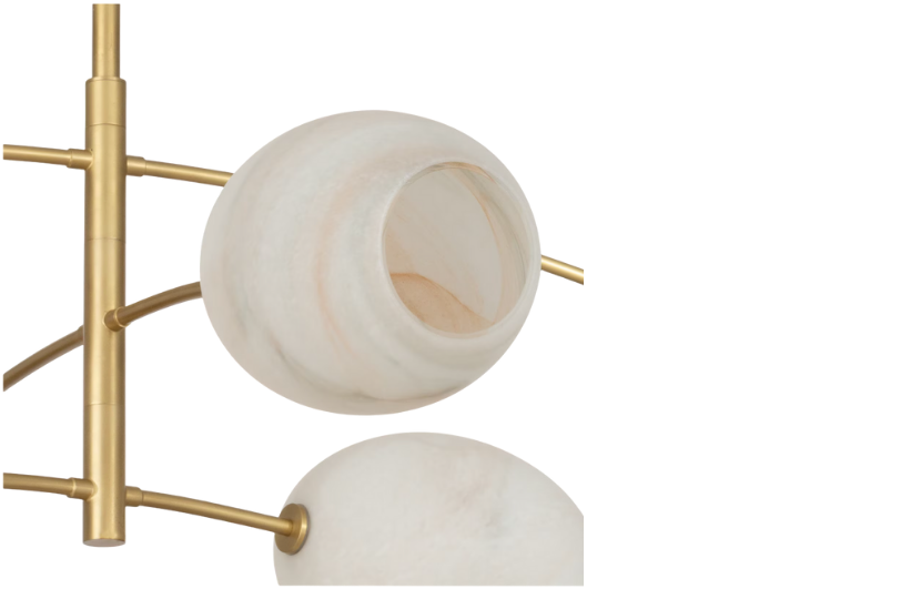 Lyra Chandelier -Gold