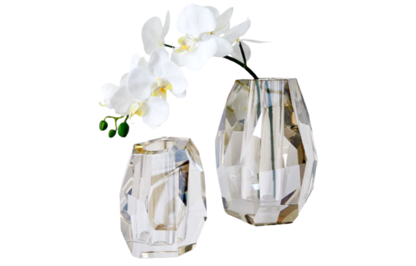 Facette Glass Vase