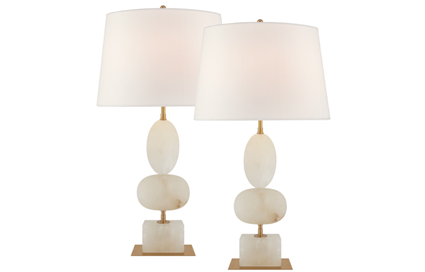 Noma Cordless Lamp - Alabaster - Set of 2